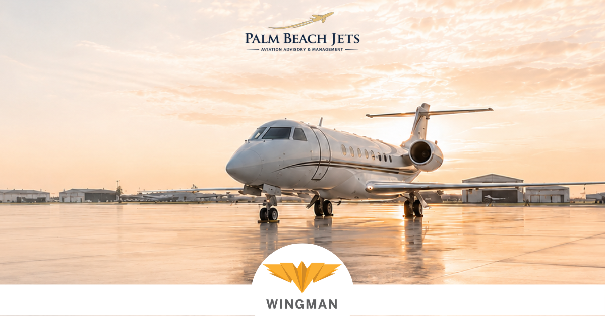 Palm Beach Jets recognized as a WYVERN Wingman Broker following successful audit